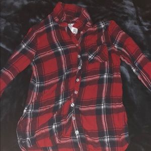 Justice red flannel.